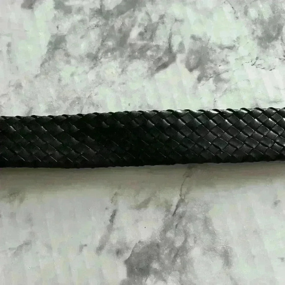 Brighton belt, #9A103, ML/32, leather with silver accent - Picture 10 of 14